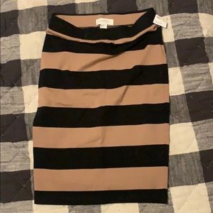 Stretchy Knee Length Skirt